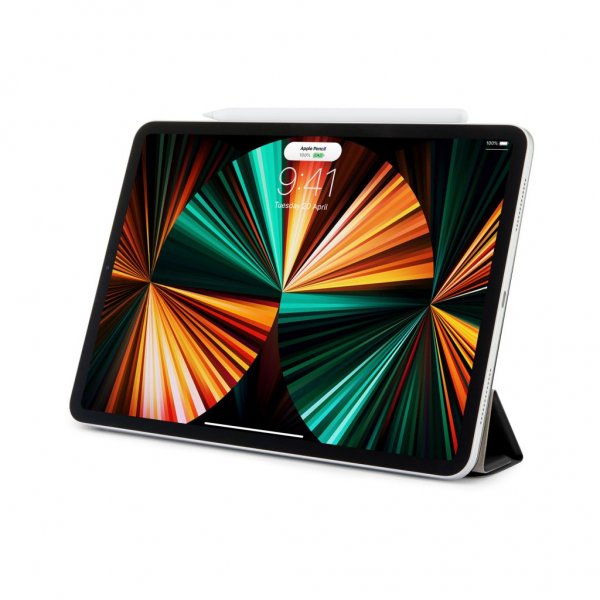Pipetto iPad Pro 12.9 (gen 4/5/6) Sak Origami No4 folio Svart