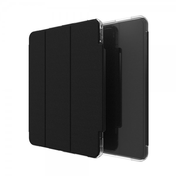Zagg iPad Pro 13 (M4/M5) Etui Crystal Palace Folio Svart Transparent