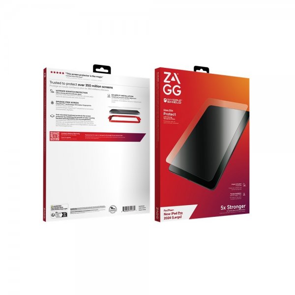 Zagg InvisibleShield iPad Pro 13 (M4/M5) Skjermbeskytter Glass Elite