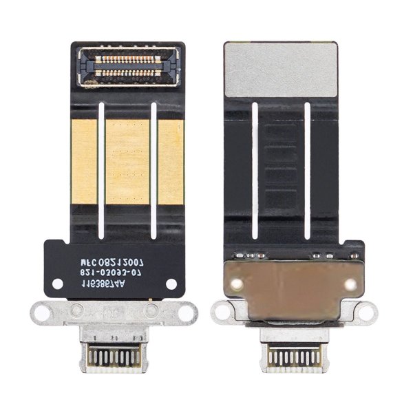 iPad 12.9 6. gen/Pad Pro 11 3./4. gen ladekontakt flexkabel - svart