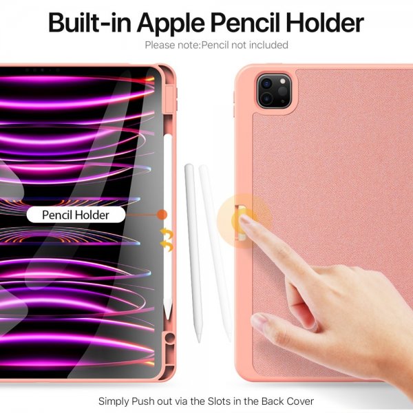 Dux Ducis iPad Pro 13 (M4/M5) Etui Domo Series Rosa