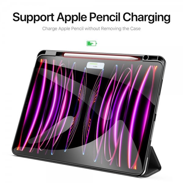Dux Ducis iPad Pro 13 (M4/M5) Etui Domo Series Svart