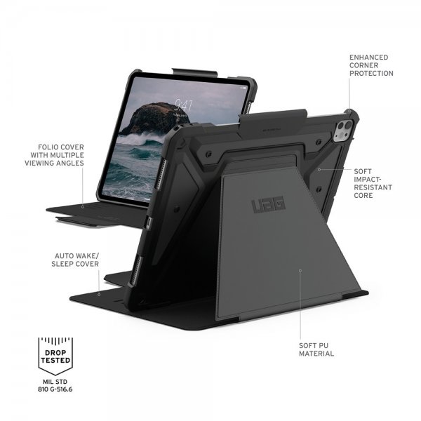 Urban Armor Gear (UAG) iPad Pro 13 (M4/M5) Etui Metropolis SE Svart