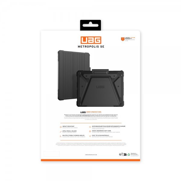 Urban Armor Gear (UAG) iPad Pro 13 (M4/M5) Etui Metropolis SE Svart