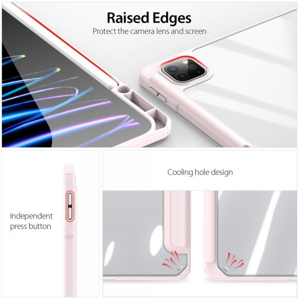 Dux Ducis iPad Pro 13 (M4/M5) Etui TOBY Series Rosa