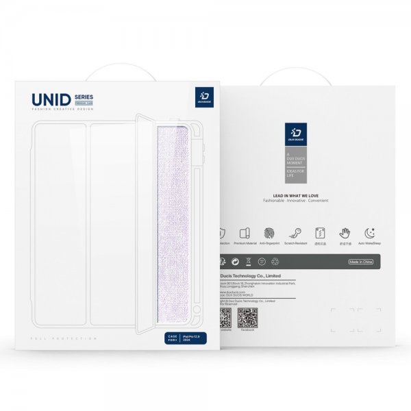 Dux Ducis iPad Pro 13 (M4/M5) Etui UNID Series Lilla