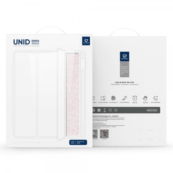 Dux Ducis iPad Pro 13 (M4/M5) Etui UNID Series Rosa