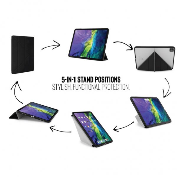 Pipetto iPad Air 10.9 (gen 4/5) Fodral Origami Röd