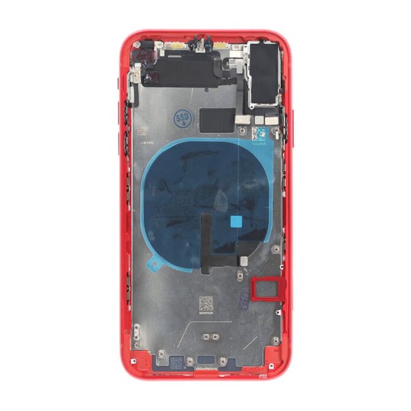 iPhone 11 bakside med komplett ramme Premium - rød