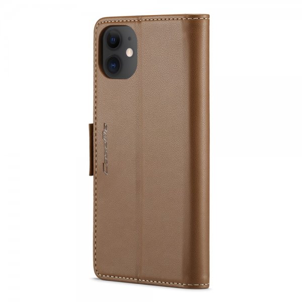 CaseMe iPhone 11 Etui 023 Series Brun