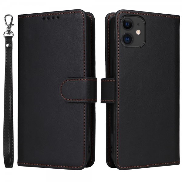 Betopnice iPhone 11 Etui Avtagbart Deksel 005 Svart