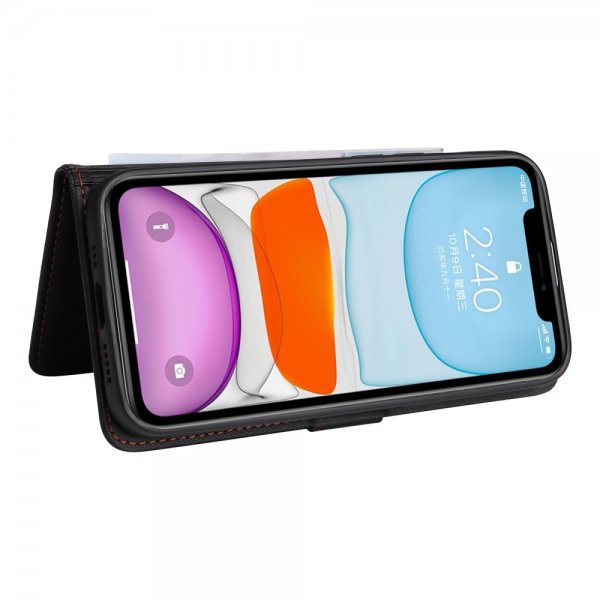 Betopnice iPhone 11 Etui Avtagbart Deksel 005 Svart