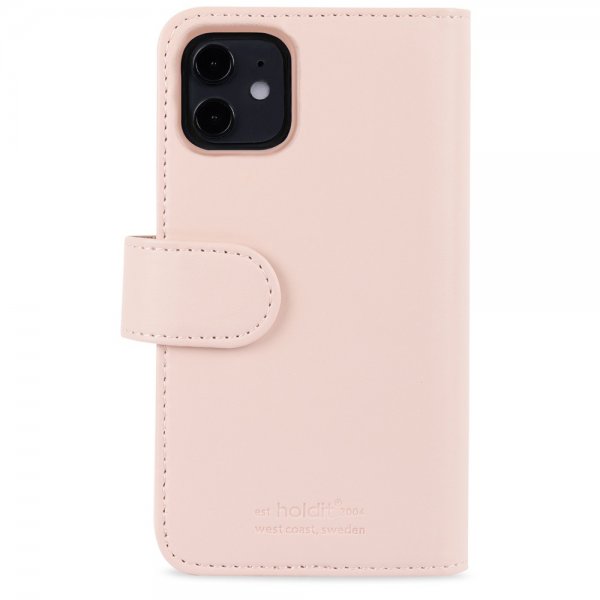 holdit iPhone 11 Etui Wallet Case Extended Magnet Avtakbart Deksel Blush Pink