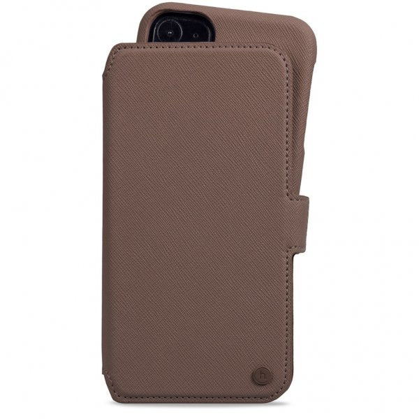 holdit iPhone 11 Etui Wallet Case Magnet Stockholm Dark Brown
