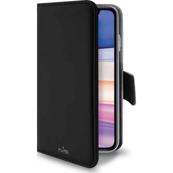 Puro iPhone 11 Etui Wallet Detachable 2 in 2 Svart