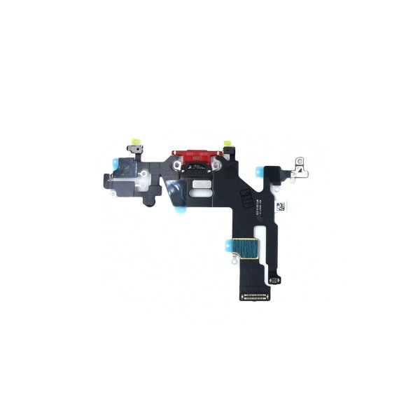 iPhone 11 Ladekontakt Flexkabel - Rød