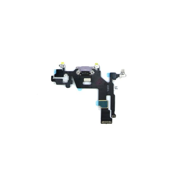 iPhone 11 Ladekontakt Flexkabel - Fiolett