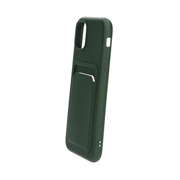 iPhone 11 Deksel Kortholder Grønn