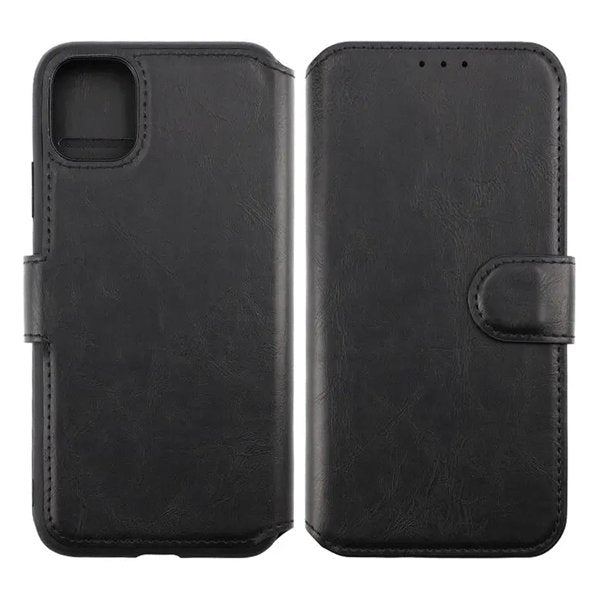 Rvelon iPhone 11 Etui Utbrettbar Kortlomme Svart