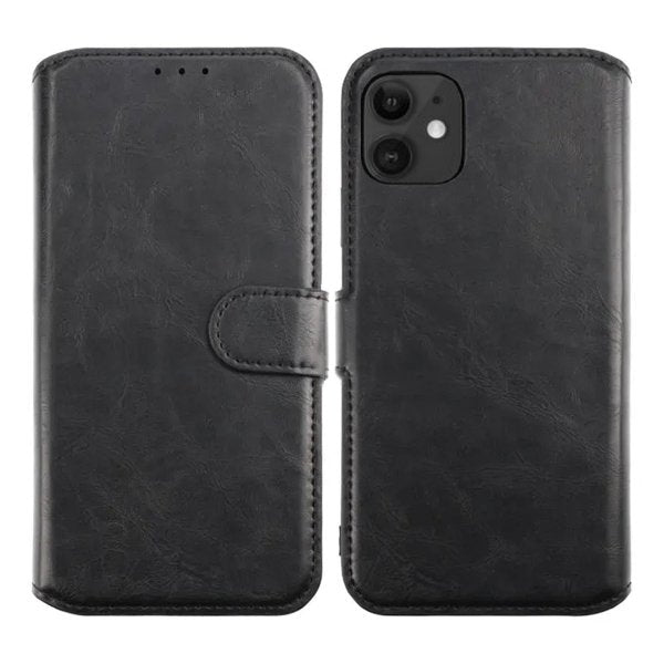 Rvelon iPhone 11 Etui Detachable Wallet Case Svart