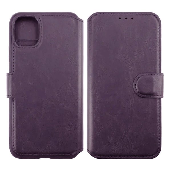 Rvelon iPhone 11 Etui 4 Kortlomme Lilla