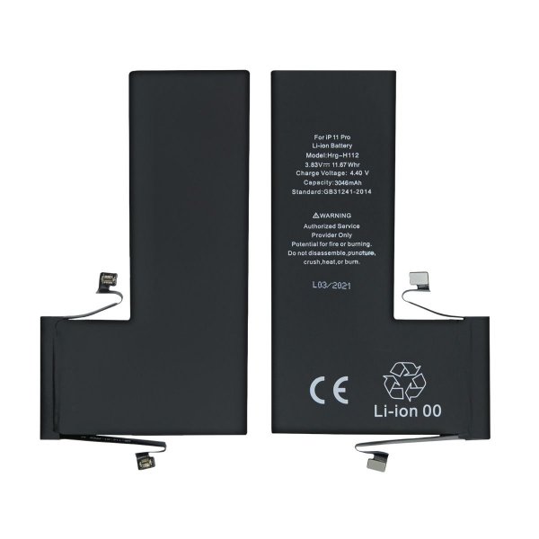 iPhone 11 Pro Batteri Høy Kvalitet