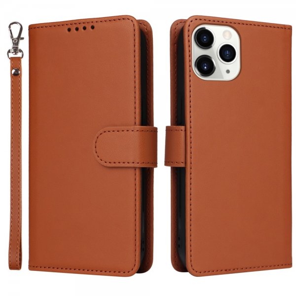 Betopnice iPhone 11 Pro Etui Avtagbart Deksel 005 Brun