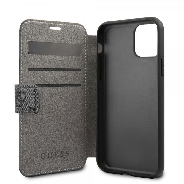 Guess iPhone 11 Pro Etui Monogram Grå