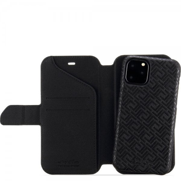 holdit iPhone 11 Pro Etui Stockholm Löstagbart Deksel Celia Svart