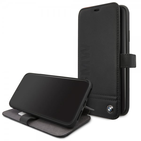 BMW iPhone 11 Pro Max Etui med Logo Svart