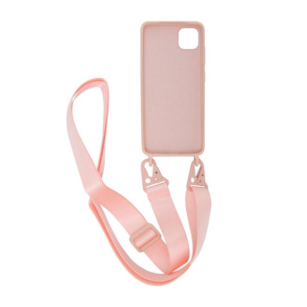 iPhone 11 Pro Max Deksel med Kjede Rosa