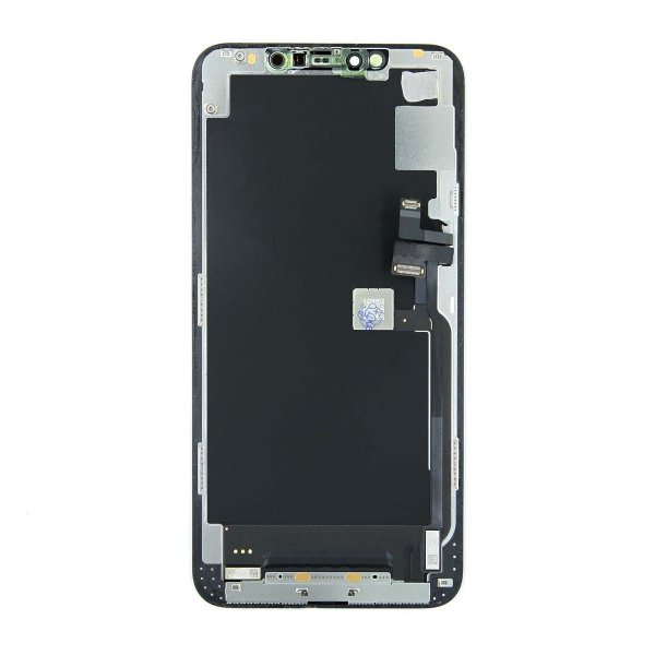 iPhone 11 Pro Max OLED Skjerm - Svart (tatt fra en ny iPhone)