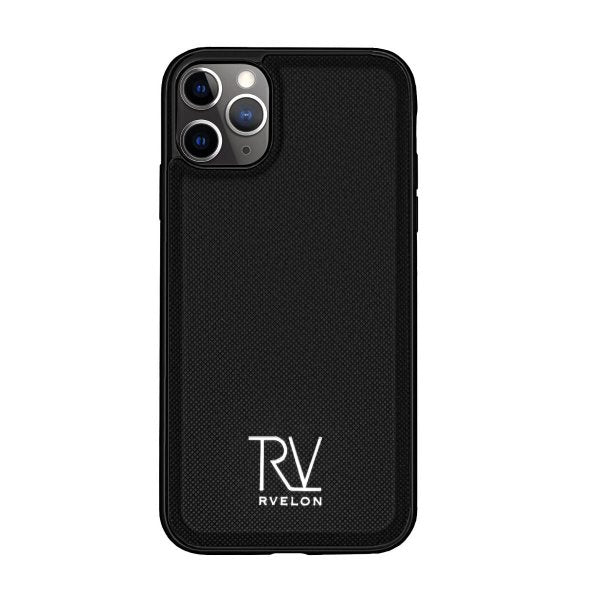 Rvelon iPhone 11 Pro Max Etui Detachable Wallet Case Svart