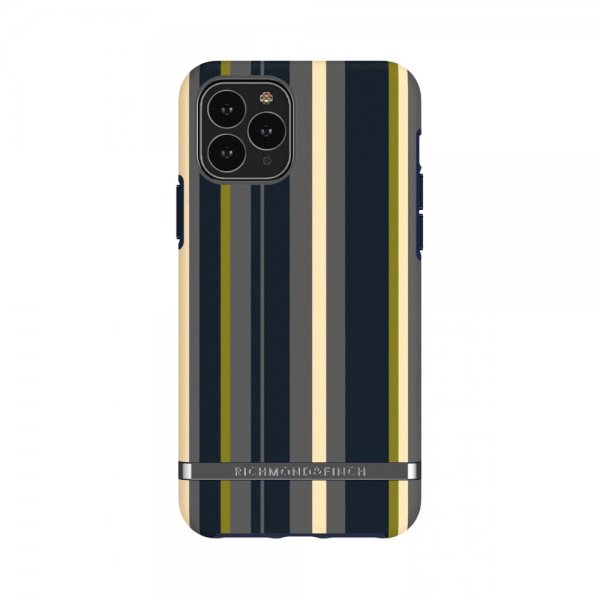 Richmond & Finch iPhone 11 Pro Max Deksel Navy Stripes