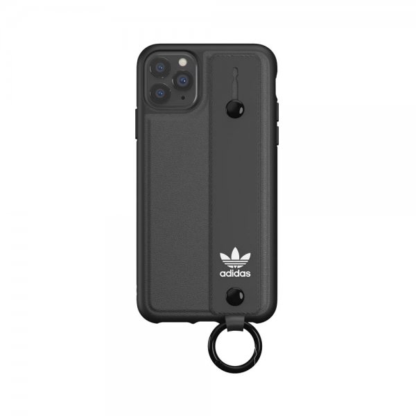Adidas iPhone 11 Pro Max Deksel OR Hand Strap Case Svart