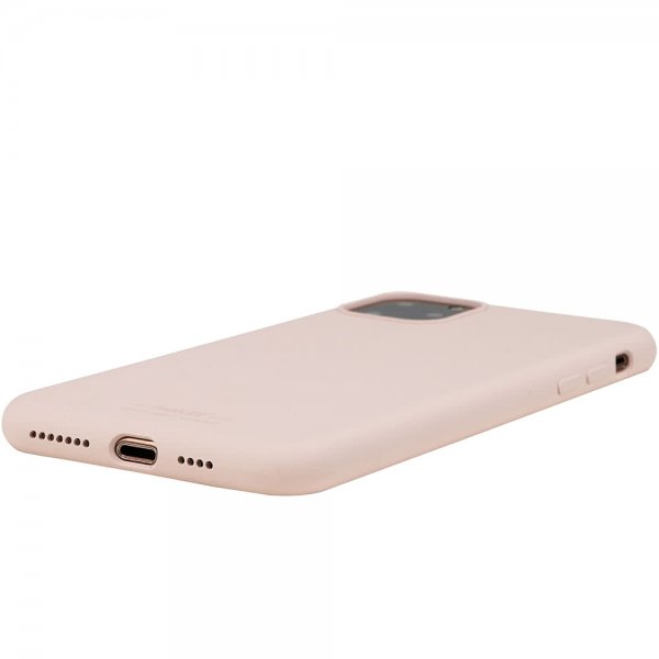 holdit iPhone 11 Pro Max Deksel Silikon Blush Pink