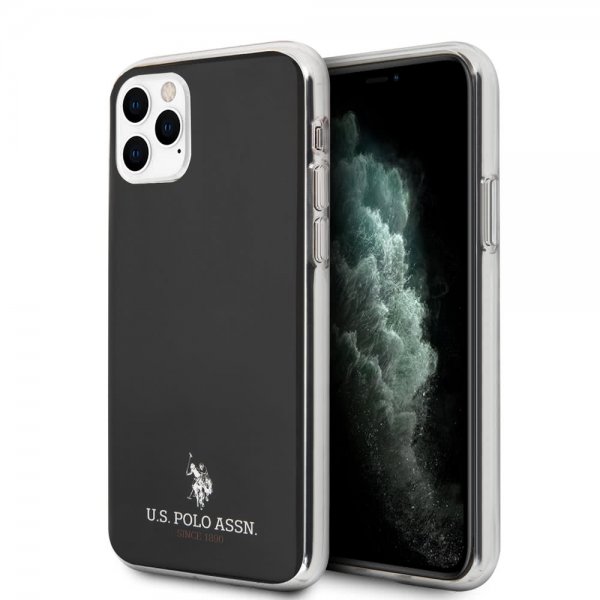 U.S. Polo iPhone 11 Pro Max Deksel Small Logo Svart