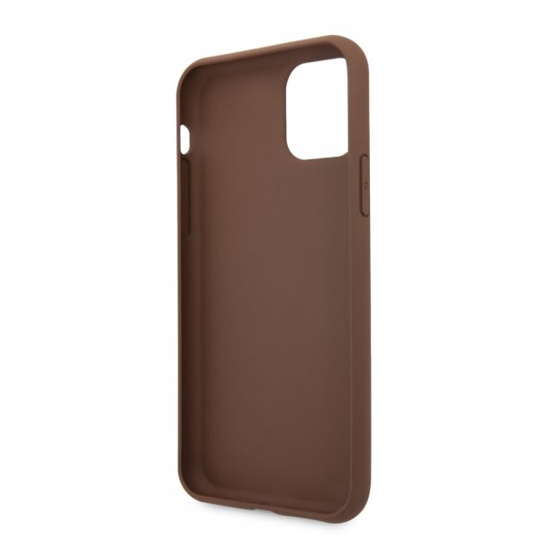 Guess iPhone 11 Pro Max Deksel Stripe Cover Brun