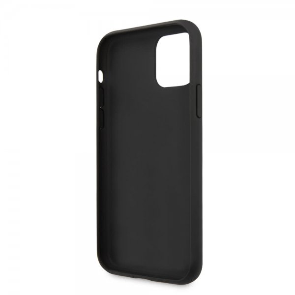 Guess iPhone 11 Pro Max Deksel Stripe Cover Grå