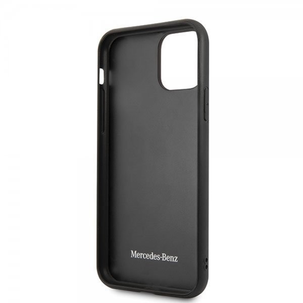 Mercedes Benz iPhone 11 Pro Max Deksel Wood Line Rosewood