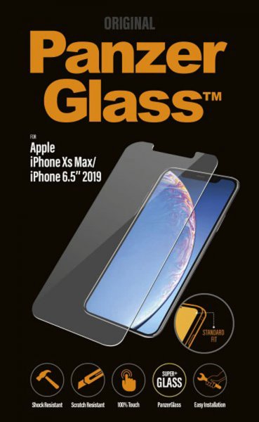 PanzerGlass iPhone Xs Max/11 Pro Max Skjermbeskytter Standard Fit