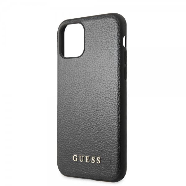 Guess iPhone 11 Pro Deksel Skinntekstur Svart