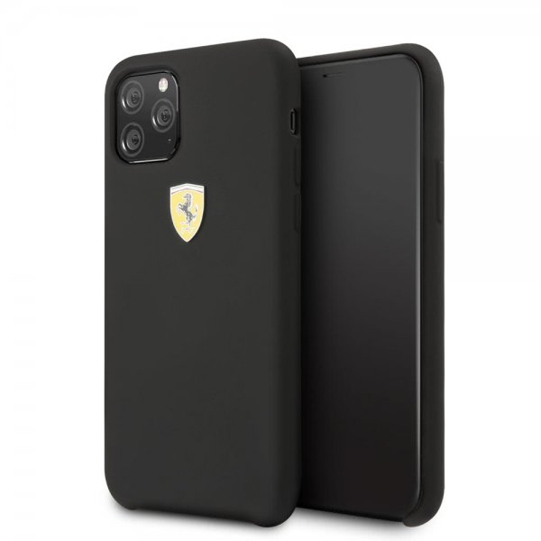Ferrari iPhone 11 Pro Deksel med Logo Svart