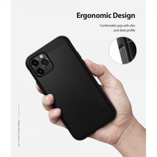 Ringke iPhone 11 Pro Deksel Onyx Svart