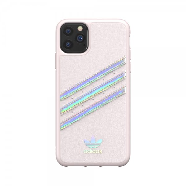 Adidas iPhone 11 Pro Max Deksel OR Moulded Case PU FW19 Orchid Tint Holographic