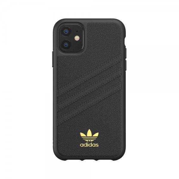 Adidas iPhone 11 Deksel OR 3 Stripes Snap Case Premium Kortlomme FW19 Svart