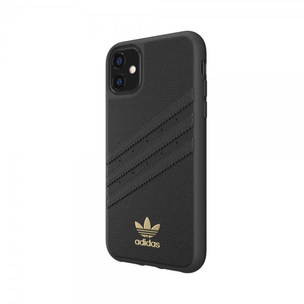 Adidas iPhone 11 Deksel OR 3 Stripes Snap Case Premium Kortlomme FW19 Svart