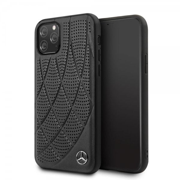 Mercedes Benz iPhone 11 Pro Deksel PeRForert Svart