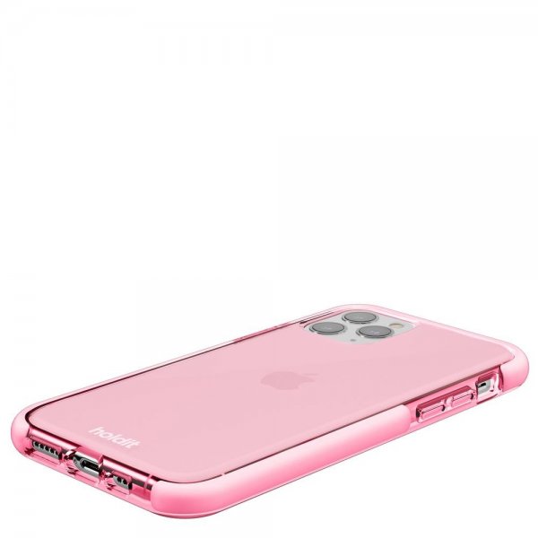holdit iPhone 11 Pro Deksel Seethru Bright Pink