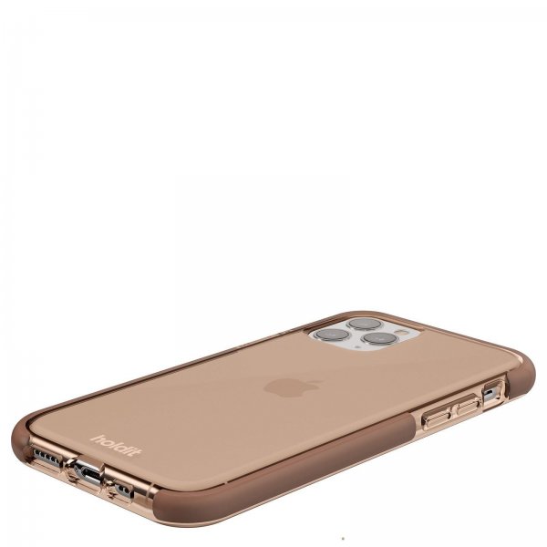 holdit iPhone 11 Pro Deksel Seethru Dark Brown